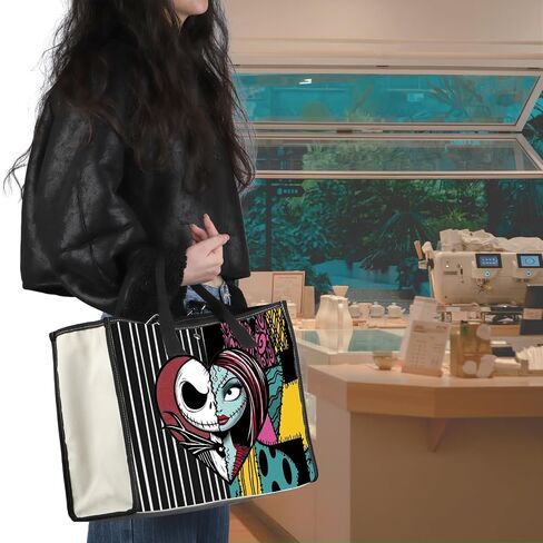 حقيبة VAMSII Night Tote Bag J & S Fans Merchandise Night Halloween حقيبة كتف in Saudi Arabia