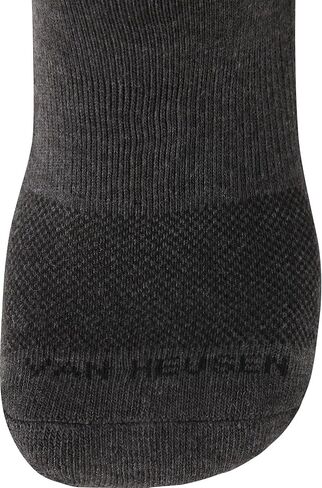 Van Heusen Men's Athletic Quarter Cut Socks (6 Pack) in Kuwait
