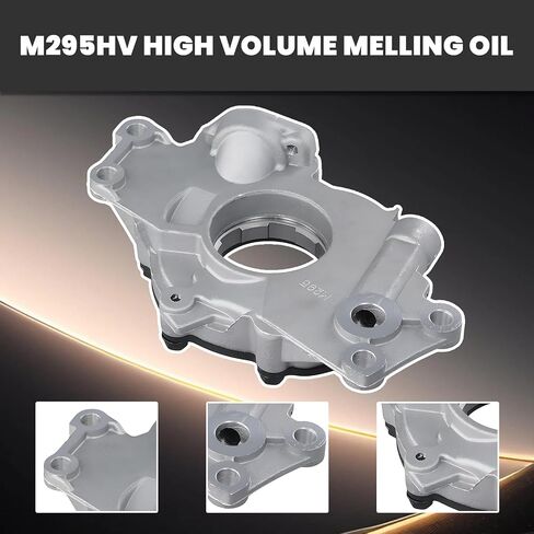 M295HV High Volume Oil Pump Kit Compatible with 4.8L 5.3L 6.0L Silverado Avalanche Suburban Tahoe Trailblazer GMC Sierra Yukon Cadillac Escalade - Replaces JV5158 TCS45993 12557840 in Saudi Arabia
