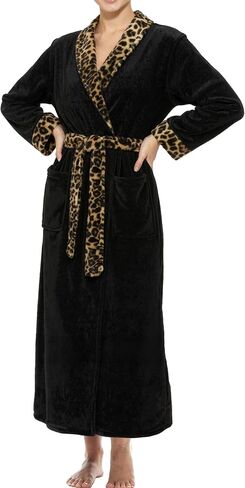 Alexander Del Rossa Womens Robes Long Plush, Robes for Women Bathrobe, Moroccan Trellis XL (A0117ABVXL) in Kuwait