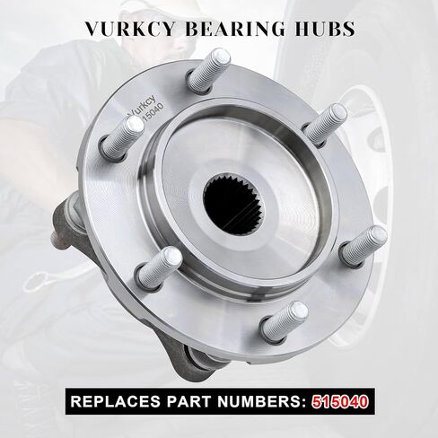مجموعة محاور العجلات الأمامية اليسرى/اليمنى المتوافقة مع Lexus GX460/ GX470، Toyota 4Runner/ Fj Cruiser/Tacoma، تجميع 6 مسامير العروة مع ABS، محاور زوجية، يستبدل 950-001 515040 in Saudi Arabia