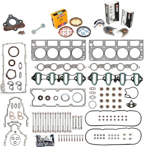 MA-9761292132-3 Engine Re-Ring Kit Fit 99-01 Buick Cadillac Chevrolet GMC 4.8 5.3 V8 OHV in Saudi Arabia