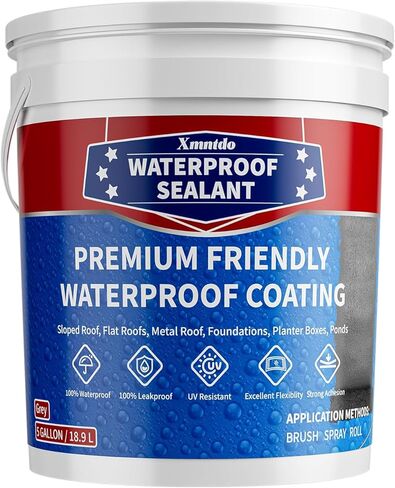 مانع تسرب مقاوم للماء للشقوق والتسريبات، طلاء مانع للتسرب مقاوم للماء فائق القوة، 17.6 أونصة in Kuwait