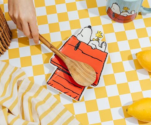 Peanuts Snoopy and Woodstock Sculpted Ceramic Trinket Tray | Storage Dish Organizer For Jewelry, Accessories, Keys in Saudi Arabia