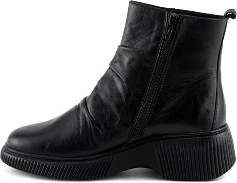 Spring Step Women's NAYANA Booties with Ruching Leather, Metal Rivets, and Removable Insoles in Saudi Arabia