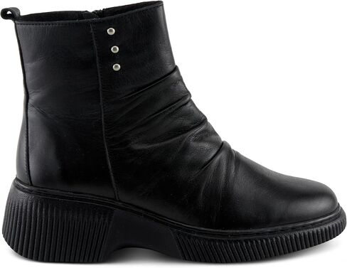 Spring Step Women's NAYANA Booties with Ruching Leather, Metal Rivets, and Removable Insoles in Saudi Arabia