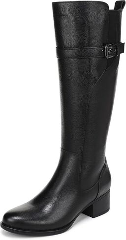 Naturalizer Women's Kenna Extra Wide Calf Western Boot in Saudi Arabia