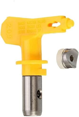 XLJP 1/2/5Pcs* Airless Paint Spray Gun Tip 525#527#523#521#531#535 Paint Spray Gun Nozzle Tungsten Steel Accessoies Tool Different Type Yellow (Color : 2pcs, Size : 535) in Kuwait