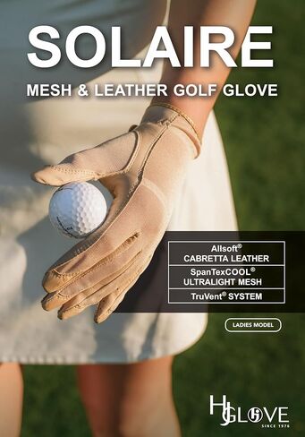قفاز جولف نسائي من HJ Glove بطول كامل لليد اليسرى، مقاس صغير in Saudi Arabia
