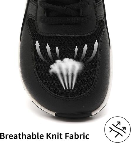 Mens Walking Shoes Slip On Sports Sneakers Tennis Workout Athletic Camp Fitness Flat Sole Running Jogging Breathable Anti-Slip Outdoor Fashion in Kuwait