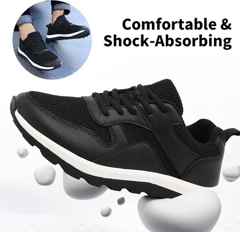 Mens Walking Shoes Slip On Sports Sneakers Tennis Workout Athletic Camp Fitness Flat Sole Running Jogging Breathable Anti-Slip Outdoor Fashion in Kuwait