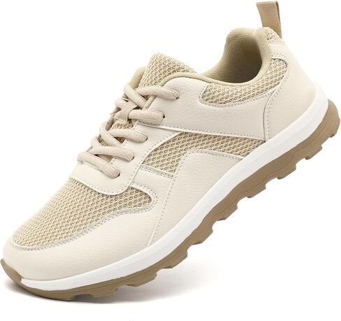 Mens Walking Shoes Slip On Sports Sneakers Tennis Workout Athletic Camp Fitness Flat Sole Running Jogging Breathable Anti-Slip Outdoor Fashion in Kuwait
