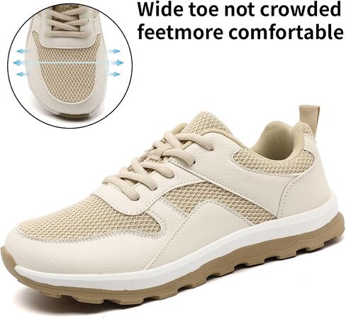 Mens Walking Shoes Slip On Sports Sneakers Tennis Workout Athletic Camp Fitness Flat Sole Running Jogging Breathable Anti-Slip Outdoor Fashion in Kuwait