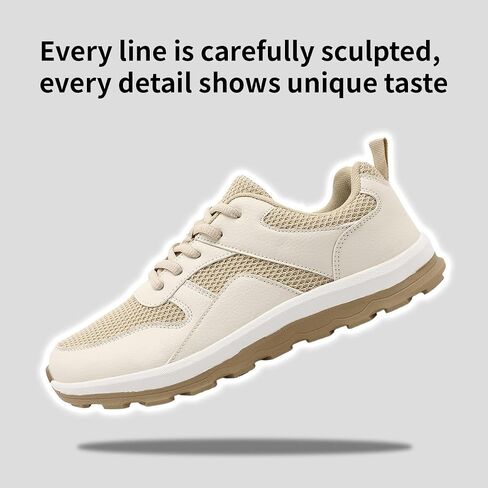 Mens Walking Shoes Slip On Sports Sneakers Tennis Workout Athletic Camp Fitness Flat Sole Running Jogging Breathable Anti-Slip Outdoor Fashion in Kuwait
