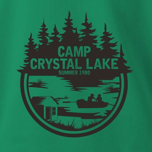 سويت شيرت بقلنسوة من Wild Bobby Camp Crystal Lake Retro NJ 80s فيلم رعب جايسون بوب كالتشر للجنسين in Saudi Arabia