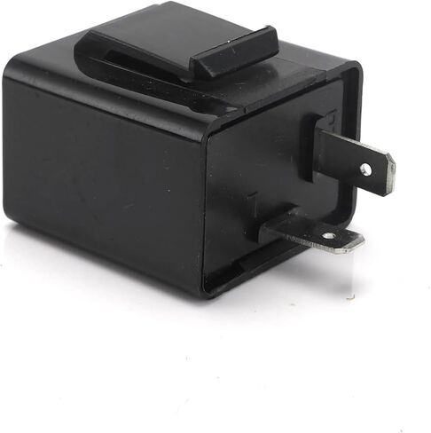 Car Motorcycle Bike Tricycle Flasher Relay 2P 12V Universal Electronic Adjustable Freauency Turn Signal Light Blinker Resistor(12V) in Saudi Arabia