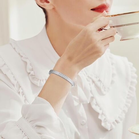 18K Gold Plated Bracelets for Women Expansion Gold Bracelet,Dainty Gold Jewelry,Fashion Accessories Gifts for Women in Saudi Arabia