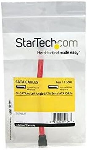 StarTech 6in SATA to Left Angle SATA Serial ATA Cable (SATA6LA1) in Kuwait