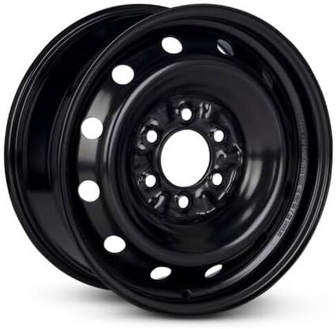 عجلة استبدال OEM جديدة لـ 2004-2024 Ford F150 مقاس 17x7.5 بوصة حافة فولاذية مطلية باللون الأسود تناسب 235/75R17 in Kuwait