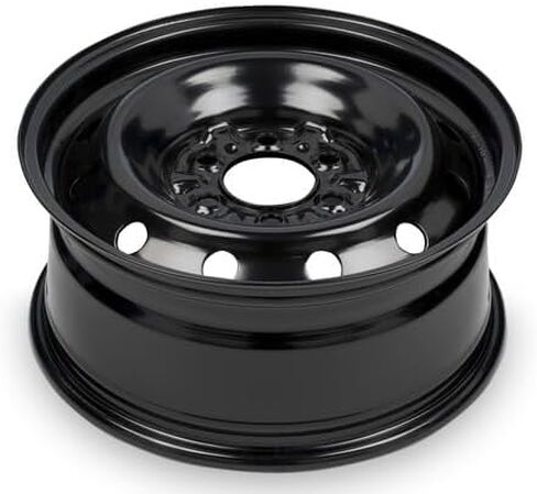 عجلة استبدال OEM جديدة لـ 2004-2024 Ford F150 مقاس 17x7.5 بوصة حافة فولاذية مطلية باللون الأسود تناسب 235/75R17 in Kuwait