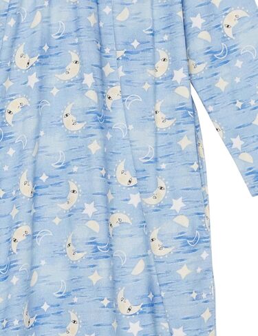 AmeriMark Women Full-Length Flannel Nightgown Pajamas – Ladies Lightweight Warm Cotton Night Gown Nightshirt for Sleeping in Saudi Arabia