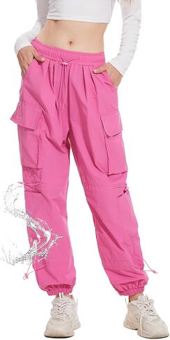 السراويل البضائع النسائية Y2k الشارع الشهير الرباط السراويل الفضفاضة Sweatpants عالية الخصر فضفاضة السراويل الساق المستقيمة in Kuwait