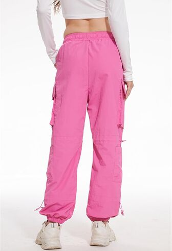 السراويل البضائع النسائية Y2k الشارع الشهير الرباط السراويل الفضفاضة Sweatpants عالية الخصر فضفاضة السراويل الساق المستقيمة in Kuwait