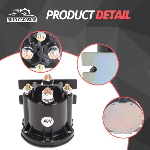 ملفات لولبية 48 فولت متوافقة مع EZGO TXT Golf Carts Solenoid Go Cart Parts Trombetta Solenoid EZGO TXT 2010 2011 2012 2013 2014 2015 2016 2017 2018-UP وجميع مركبات MPT 800/1000 612711 in Saudi Arabia