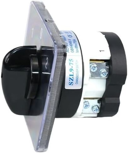 SZL9-75/1 75A تشغيل/إيقاف 3 أوضاع 1P 4 مولد لولبي تحويل مفتاح كامة دوارة in Saudi Arabia