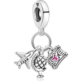 925 Sterling Silver Mouse Elephant, Alien Puppy, Hero Pendant Charm Combination For Women Bracelet Necklace, Birthday Gifts For Friends And Family, Diy Bracelet Charm Jewelry in Kuwait