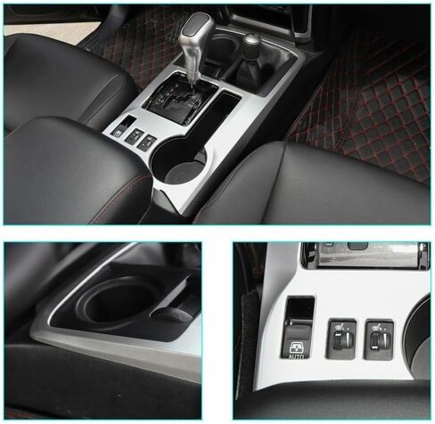 غطاء لوحة ناقل الحركة لوحدة التحكم المركزية باللون الفضي لسيارة Toyota for 4Runner 2010-2019 ABS أمامي CCGSPCTF42S in Saudi Arabia