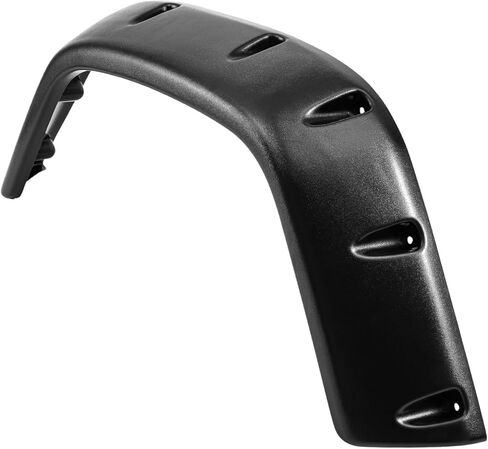 PHILTOP Fender Flare، متوافق مع 1997-2006 Wrangler TJ مجموعة مشاعل العجلات السوداء الناعمة غير اللامعة القابلة للطلاء - 6 قطع in Saudi Arabia