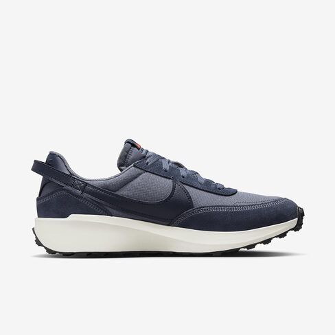Nike Waffle Debut SE Men's Shoes (FJ4196-001, Light Carbon/Thunder Blue/Summit White) in Saudi Arabia