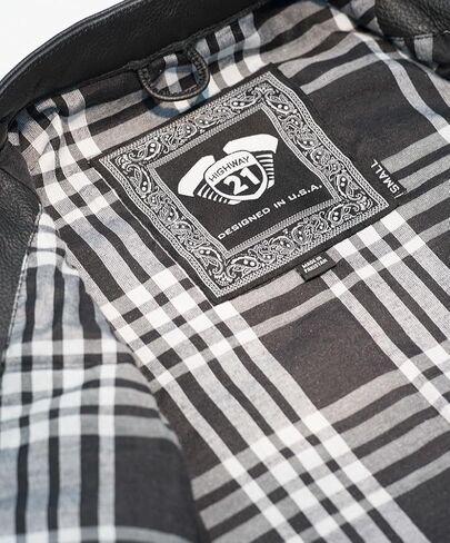 سترة Highway 21 Magnum، سترة من الجلد الطبيعي للرجال والنساء، ملابس خارجية لركوب الخيل الوعرة in Kuwait