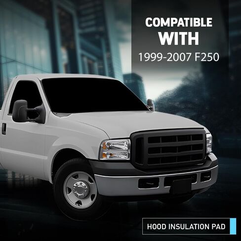 وسادة عزل غطاء محرك السيارة CHEDA متوافقة مع Ford F250 F350 F450 & Excursion 1999-2007 مع مشابك in Saudi Arabia