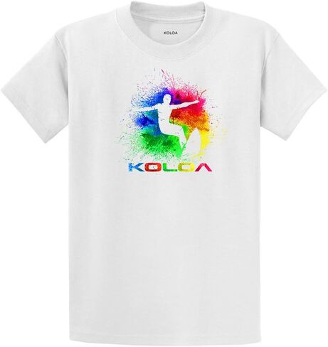 تي شيرت Koloa Surf Youth Rainbow Splash Surfer ثقيل الوزن in Kuwait