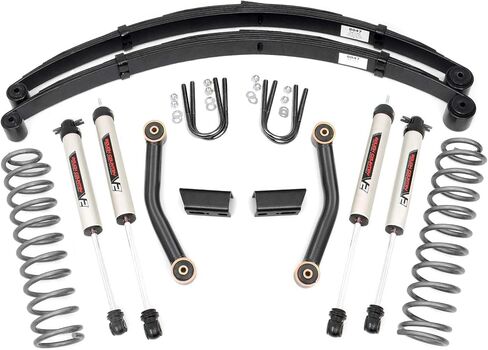 Rough Country 3" Lift Kit for 1984-2001 Jeep Cherokee XJ 2WD/4WD - 63041 in Saudi Arabia
