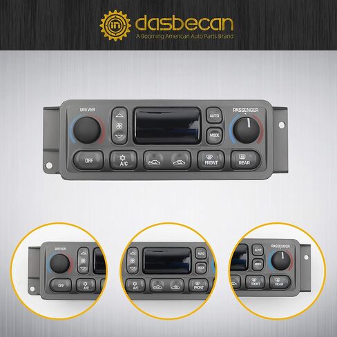 16256018 A/C Heater Climate Control Module Compatible with 1997-2004 C5 Corvette 5.7L V8 HVAC Control Replaces 09352181 16254311 1626603 in Saudi Arabia