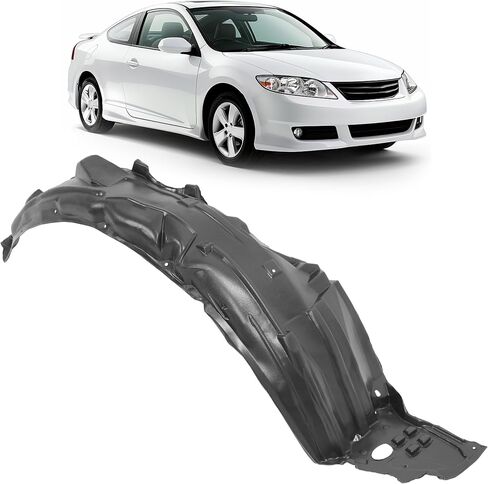 اللوحة الداخلية لبطانة الحاجز الأمامي متوافقة مع استبدال Honda Civic لعام 2006-2011 لـ HO1249134 74101SNAA00 واقي دروع بطانة العجلة بدون جانب الركاب الرغوي العازل in Saudi Arabia