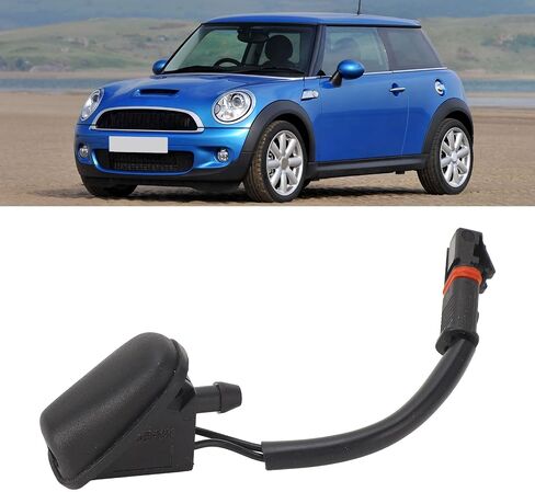 Heated Wiper Nozzle 61662755722 2755722 Heavy Duty and Wiper Spray Nozzles Jets Replacement for MINI Hatch R56 in Saudi Arabia