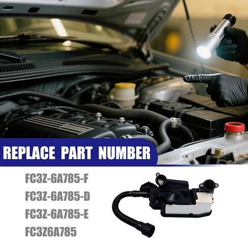【الترقية】CNPUER V】مجموعة فاصل زيت المحرك FC3Z6A785F تناسب Ford F250 F350 F450 F550 Super Duty 2017-2019 6.7L V8، استبدال فاصل الزيت FC3Z-6A785-F in Saudi Arabia
