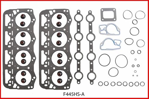 مجموعة إعادة الحلقة مع مجموعة حشية كاملة حلقات محامل تناسب: 1994-2003 Ford Turbo Diesel 445 7.3L V8 Powerstroke in Saudi Arabia