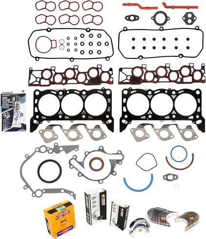 MA-9761263798-2 طقم إعادة حلقة المحرك مناسب مع مدخل 4 مم مناسب 97-98 Ford Winstar 3.8 OHV VIN 4 in Saudi Arabia
