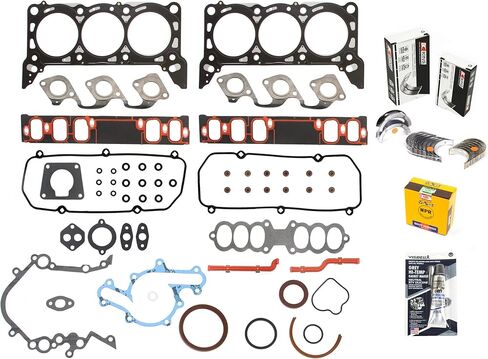 MA-9761264078-4 طقم إعادة حلقة المحرك مناسب 97-98 فورد موستانج ميركوري كوغار 3.8L 232CID OHV VIN 4 in Saudi Arabia