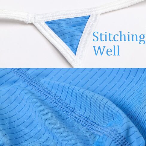 Men's G String Thongs Underwear, Soft Bulge Pouch Breathable Lingerie, Stretchy Male Underwear for Man US Size in Saudi Arabia