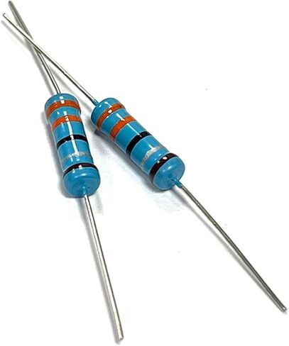 20pcs 2W 3R3 33R 330R 3K3 33K 330K 3.3 33 330 Ohm R K Accuracy 1% Metal Film Resistor 0.1R-10M(MF 2W 110R 20pcs) in Saudi Arabia