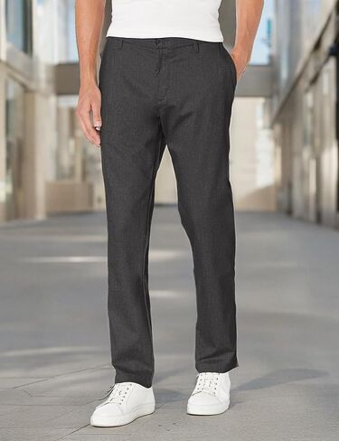 DOCKERS Men's Athletic Fit Signature Khaki Lux Cotton Stretch Pants in Saudi Arabia