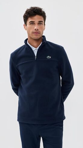 سحاب ربع سنوي من الصوف القطبي للرجال من Lacoste in Saudi Arabia