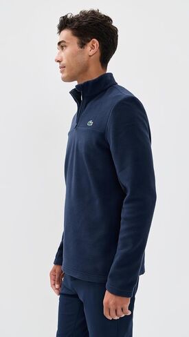 سحاب ربع سنوي من الصوف القطبي للرجال من Lacoste in Saudi Arabia