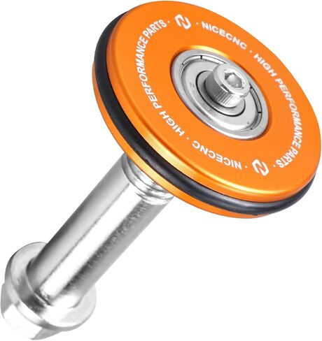 NICECNC Orange Rear Shock Mount PDS Swingarm Saver Protector Compatible with KTM 150/250/300 XCW/EXC/6 Days/TPI 2017-2022 250/350/450/500 EXC-F/XCF-W/6 Days 2017 2018 2019 2020 2021 2022 See Fitment in Saudi Arabia